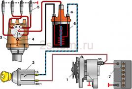 Схема и устройство катушки зажигания автомобиля Как подсоединить провода к катушке зажигания